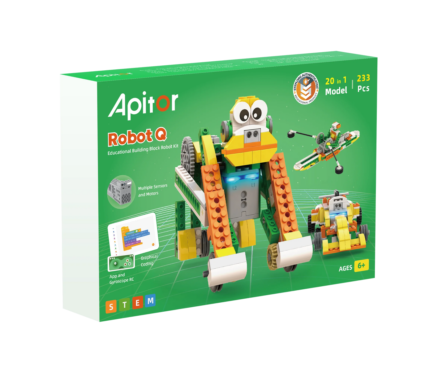 Modern STEM Robot 6+Ages Creative DIY Mechanical Ornament Desk Tech Style Home Decor Art Educational Science Gift Room Aestheti