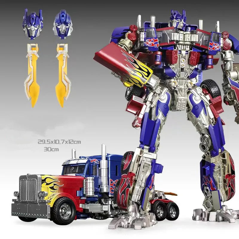 30cm Transformation Megatron Bumblebee Deformation Movie G1 Anime Figure Action Figure Alloy Robot Mode Toys Gifts