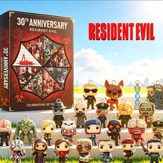 Resident Evil 30th Anniversary Advent Calendar – 24 Acrylic Ornaments