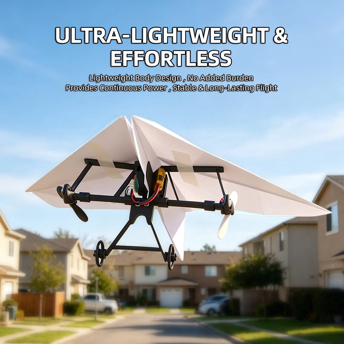 RC Paper Plane Remote Control Airplane DIY Electric Foldable Lightweight Flying Model STEM Educational Kit Toy For Adult Gift
