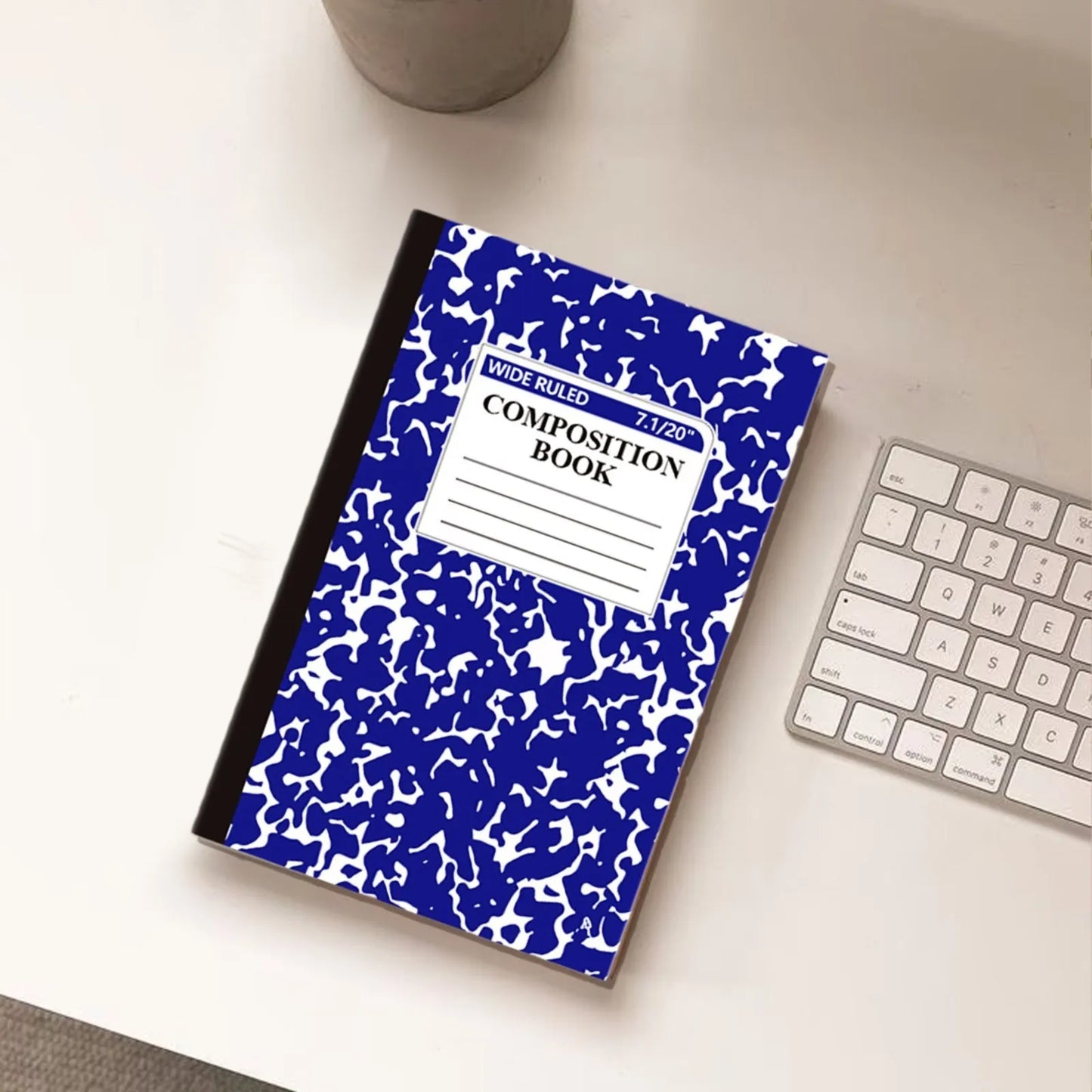 Simple Notebook Marble Pattern Exquisite Notepad Stitching Book Office Multi-Page Student Children'S Diary Composition Book B5