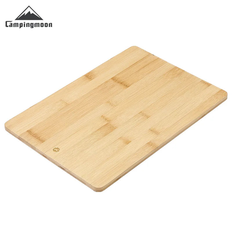 CAMPINGMOON Bamboo Board BBQ CK-P25 Portable Bbq Accessories Outdoor Camping IGT Wooden Table Top Dish Food d Tray