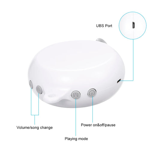 Music Box Rotary Baby Crib Bed Toy Musical Mobiles 35 Songs Music Box Remote Control Movement Bells for Kids with USB Line