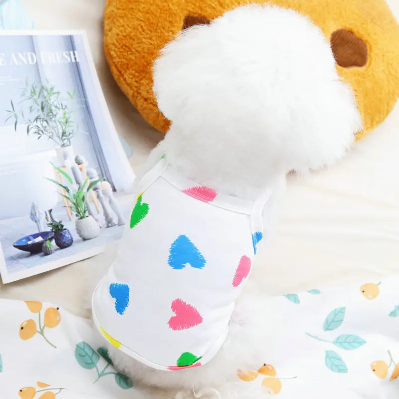 Suspender Vest for Small Dogs Puppy Summer Clothes Dog Cooling Vest Chihuahua Clothing Dog Costume Outfit Pet Cat Dog T Shirt