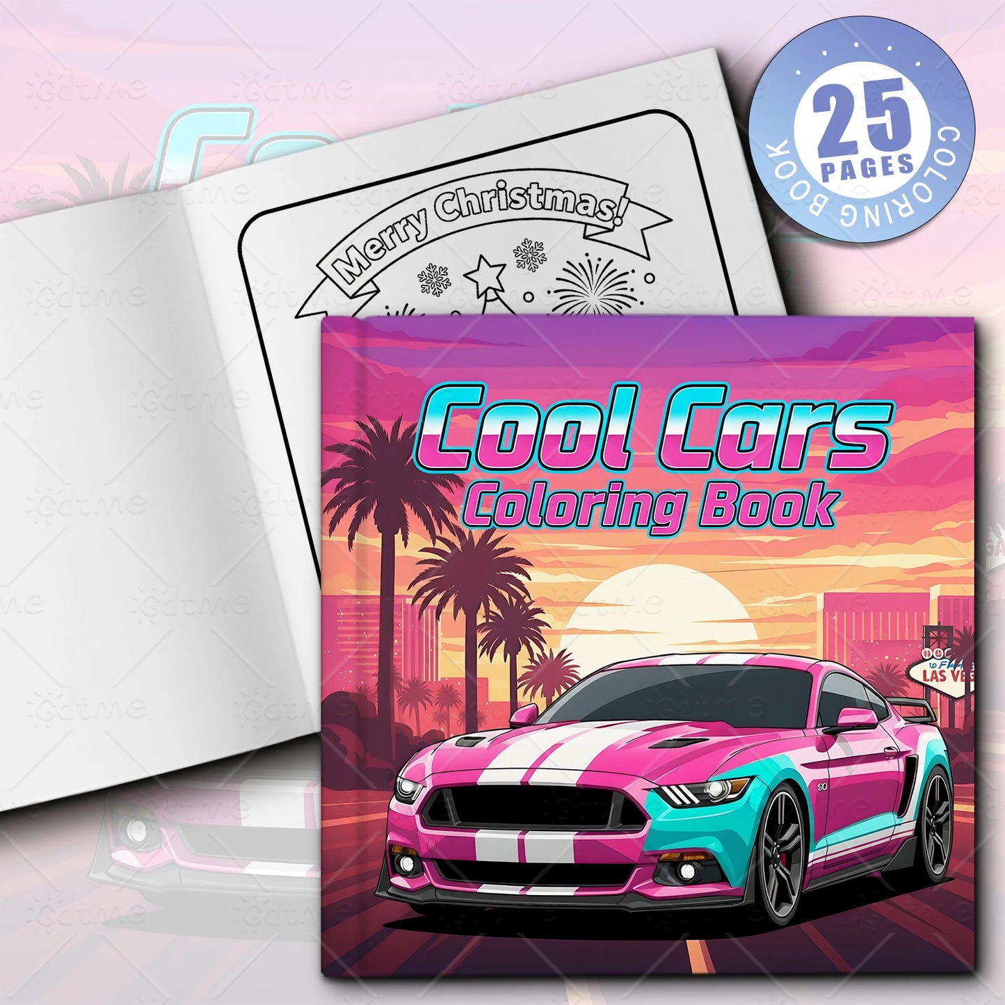 Cool Cars  : Coloring Book for Adults Featuring Cute Cozy Daily Activities for Relaxation (Cozy Spaces Coloring)