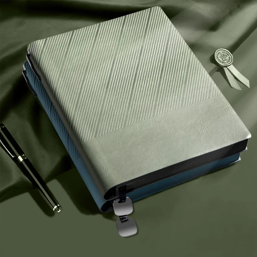 Artisan Twill Notebook - A5 Sketchbook with Textured Linen Cover