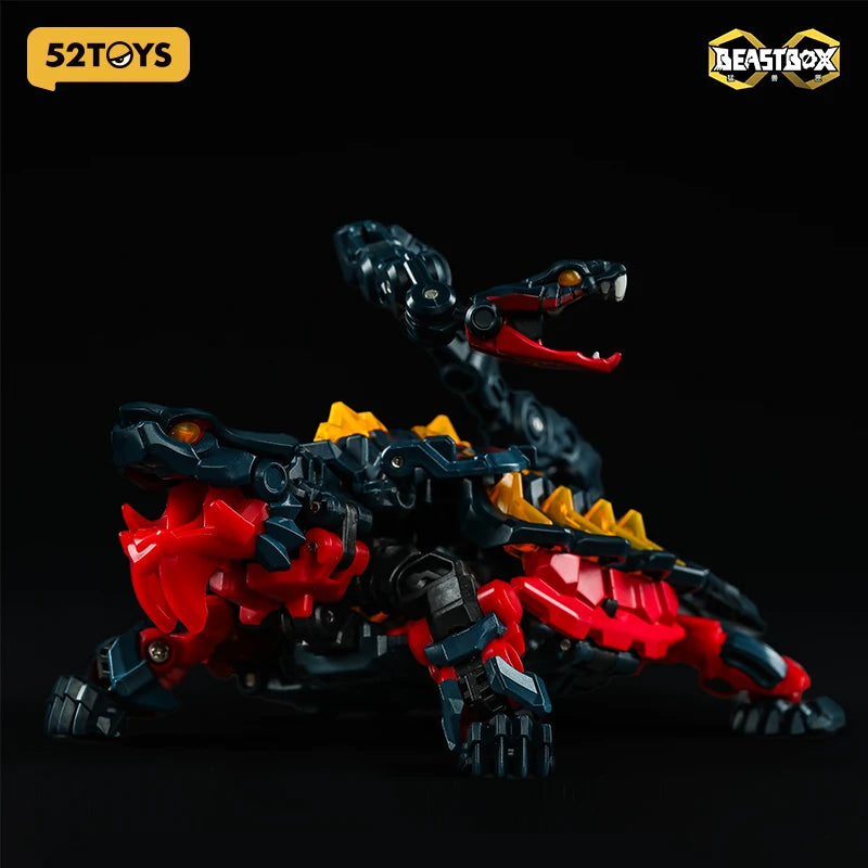 52TOYS Infinitybox Series IB-08 Xuanwu Deformation Robot, Converting in Mecha and Cube, Action Figure, Collectible Gift