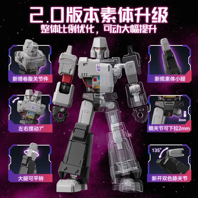 BLOKEES Original Transformers GALAXY 9 11 Megatron Jetfire Bombshell Unicron Mirage Autobots Decepticons Action Figure Toys Gift