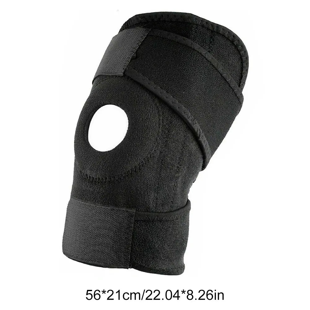 Adjustable Knee Support Knee Brace Knee Pain Injury Recovery Compression Knee Sleeve for Hiking Soccer Basketball Running Tennis