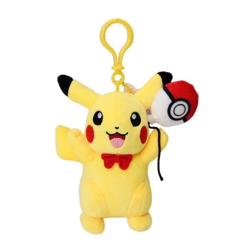 Pokemon Gengar Jigglypuff Bulbasaur Plush Stuffed Toy Mimikyu Mew Togepi Kawaii Keychain Backpack Pendant Keyring Birthday Gifts