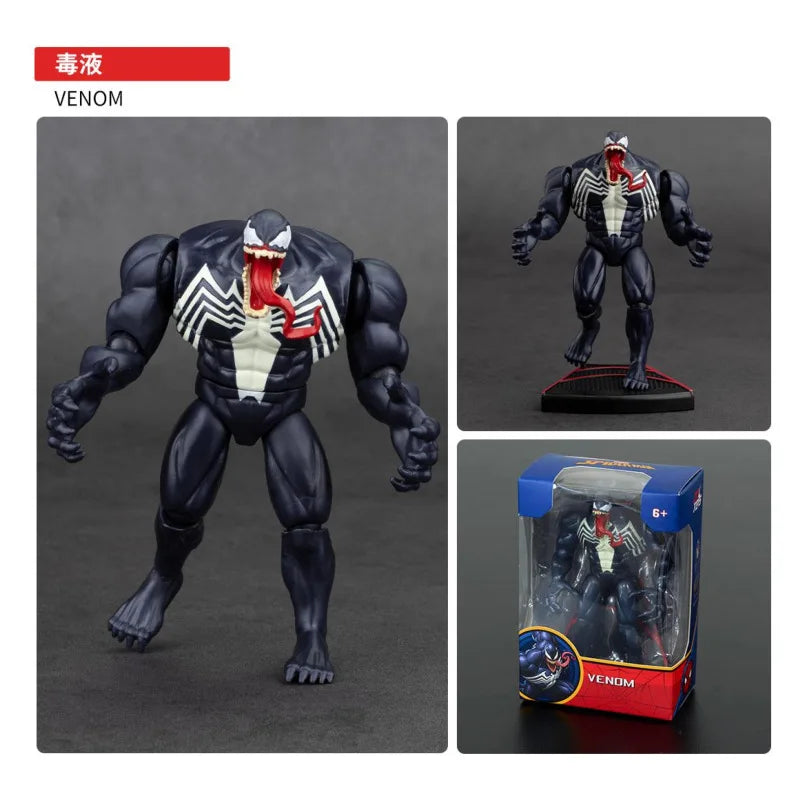 ZD Original Spider Man 4inch GREEN GOBLIN Doctor Octopus VENOM Action Figures MILES GWEN ELECTRO SCARLET SPIDER 2099 RHINO Toys