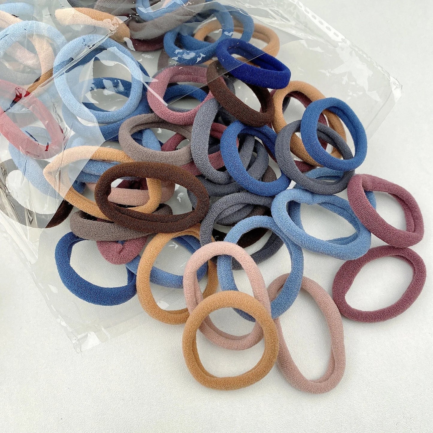 Colorful Ealstic Hair Ties for Girls Ponytail Hold Scrunchie Rubber Band women Fashion Hair Accessories elastic hair bands