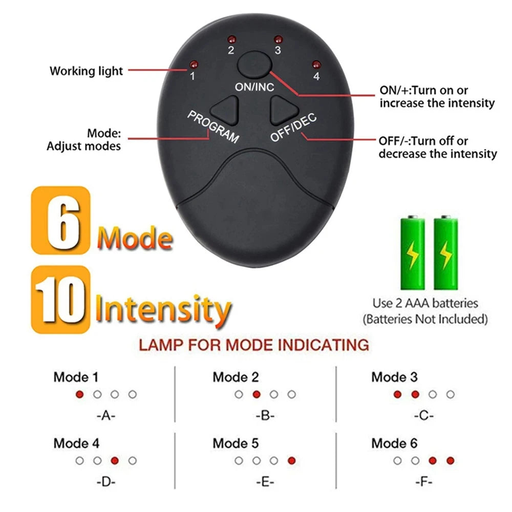 EMS Abdominal Muscle Stimulator Hip Trainer Electric Stimulator Home Gym Muscle Toner Slimming Massager