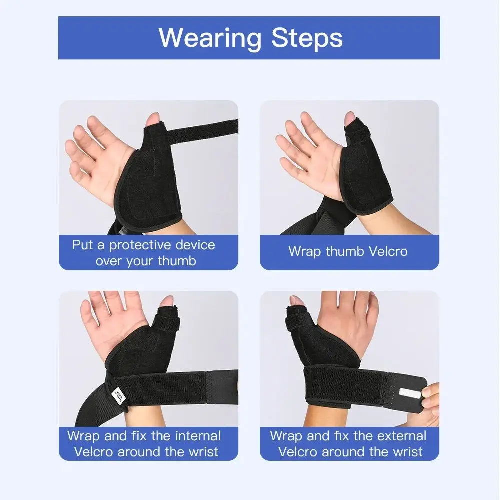 1Pcs Arthritis Wrist Support Protector Tendon Sheath Injury Recovery Wrist Brace Splint Finger Sprain Retainer Band
