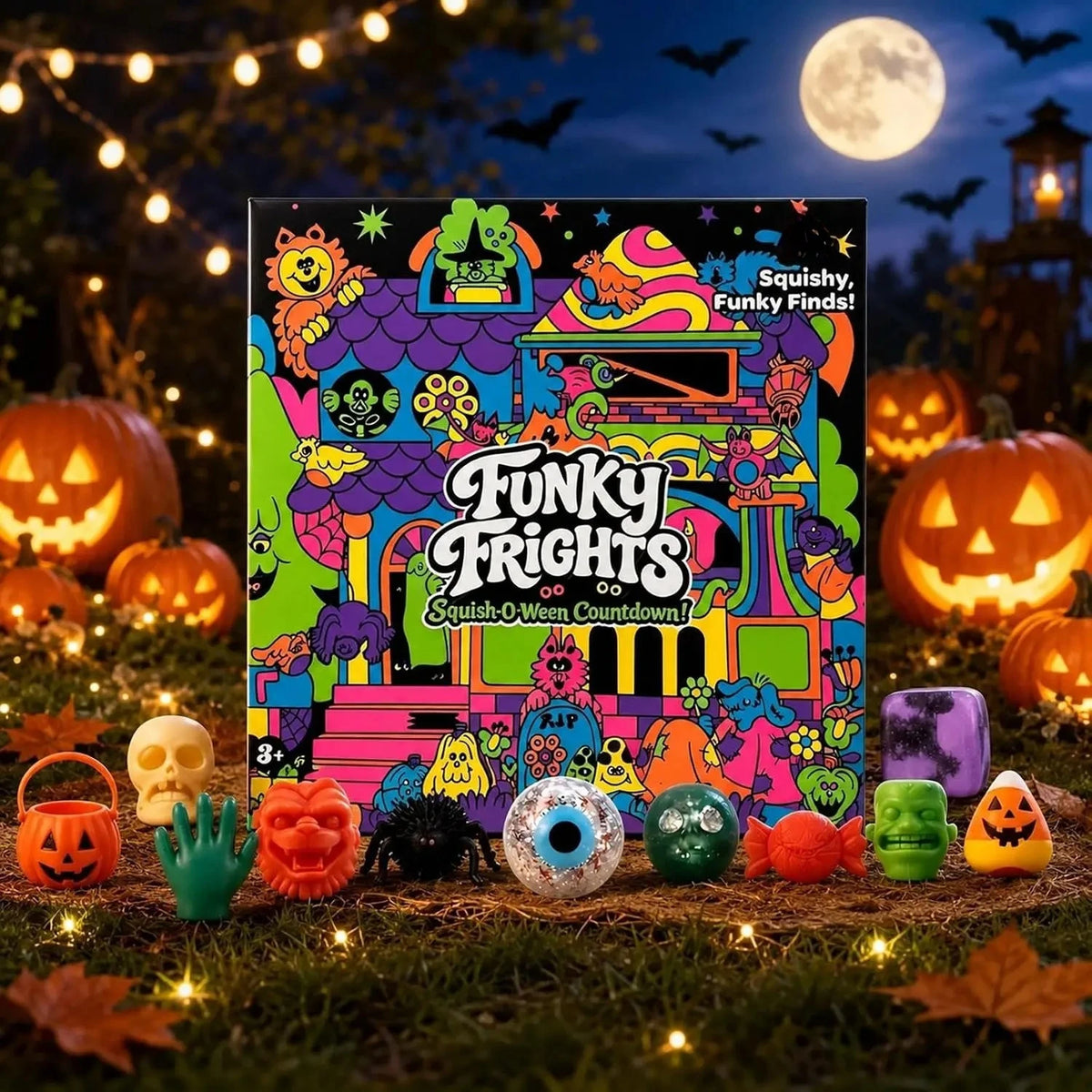 NeeDoh 3D Fidget Advent Calendar – 24-Day Christmas Stress Relief Countdown