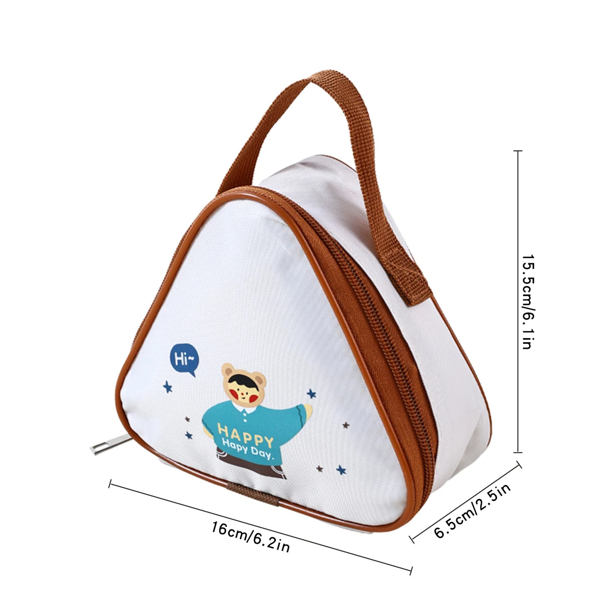 Mini Cartoon Insulated Lunch Box Bag Portable Reusable Picnic Cooler Bag Oil Proof&Waterproof Thermal Lunch Bag For Kids Student