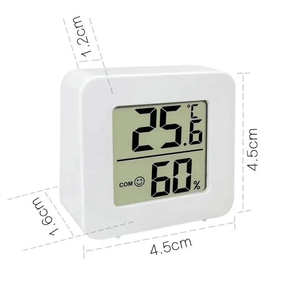 Electronic Clock Temperature Humidity Meter Weather Station for Home With Alarm LED Thermometer Thermo-Hygrometer Multifunction