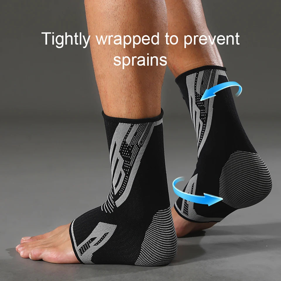 New Ankle Brace Compression Sleeves Injury Recovery Joint Pain Tendon Support, Plantar Fasciitis Foot Socks with Arch Support