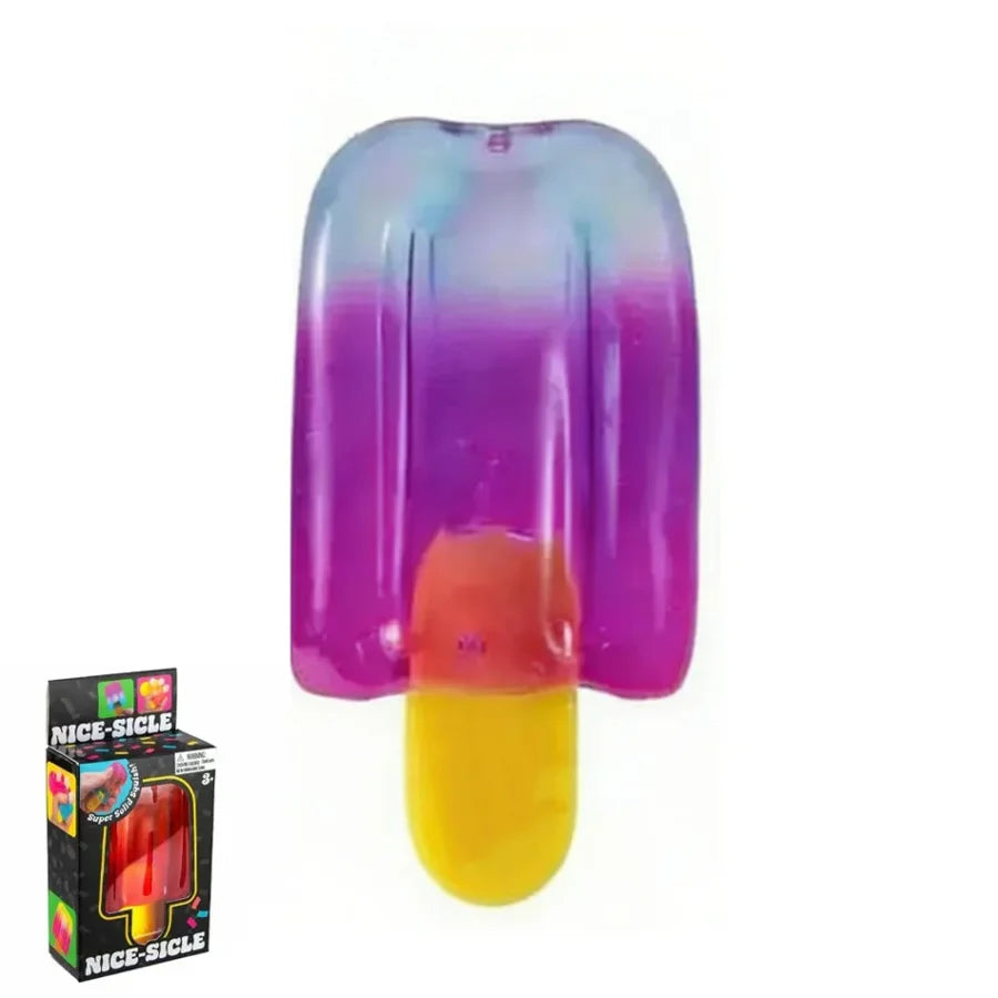 Cube By Schylling Sensory Squeeze Toy Ice Cream Color Squishy Stress Relief Fidget Toys Children Adults Collectable
