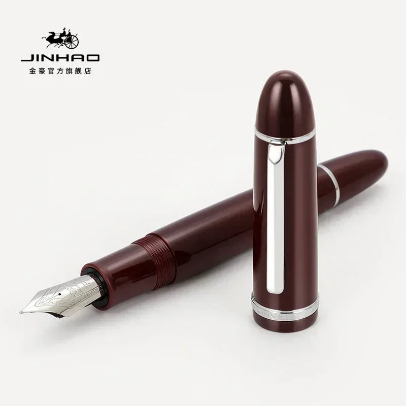 Jinhao X159 Fountain Pen Multicolour Acrylic Luxury Elegant Pens 0.5mm/0.38mm Nib Ink Pens Writing Office Supplies Stationery