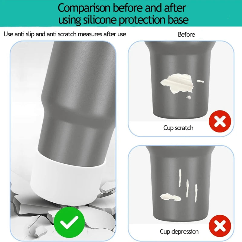 1/2PC 7.5cm Silicone Cup Boot Bottom Anti-slip Protective Sleeve Cover For Stanley 40oz Tumbler Thermos Cup 30oz Water Bottle