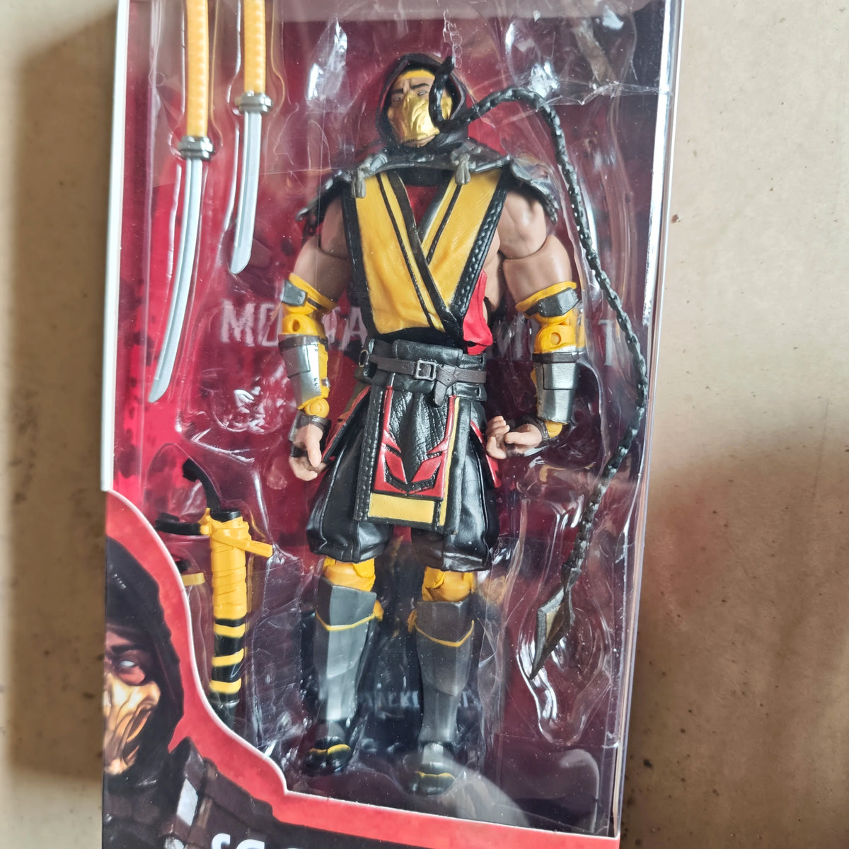 Anime SUB ZERO SCORPION Articulated Figure Model Toys Christmas Gift