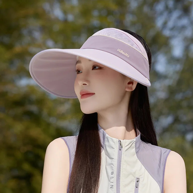 Women’s Cooling Open Sun Hat Extra Large Wide Brim UPF50+ UV Protection Outdoor Essential for Ladies