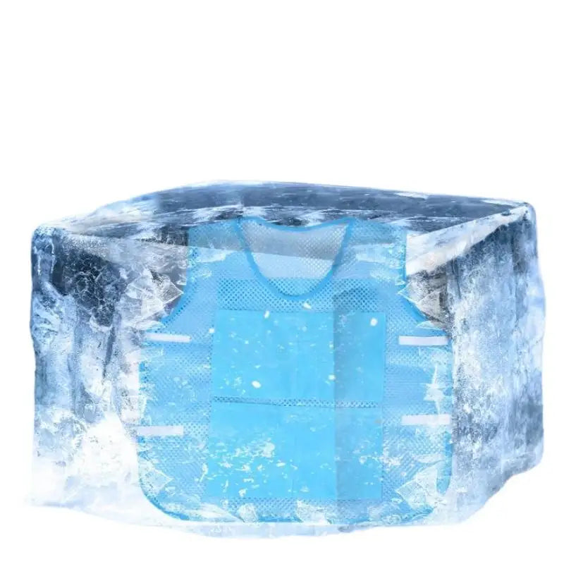 {MAX-66} 1 Pc Summer Cooling Vest Ice Bag Water Cooling Outdoor Workwear Heatstroke Pre Clothing Men Women Universal Normal Size