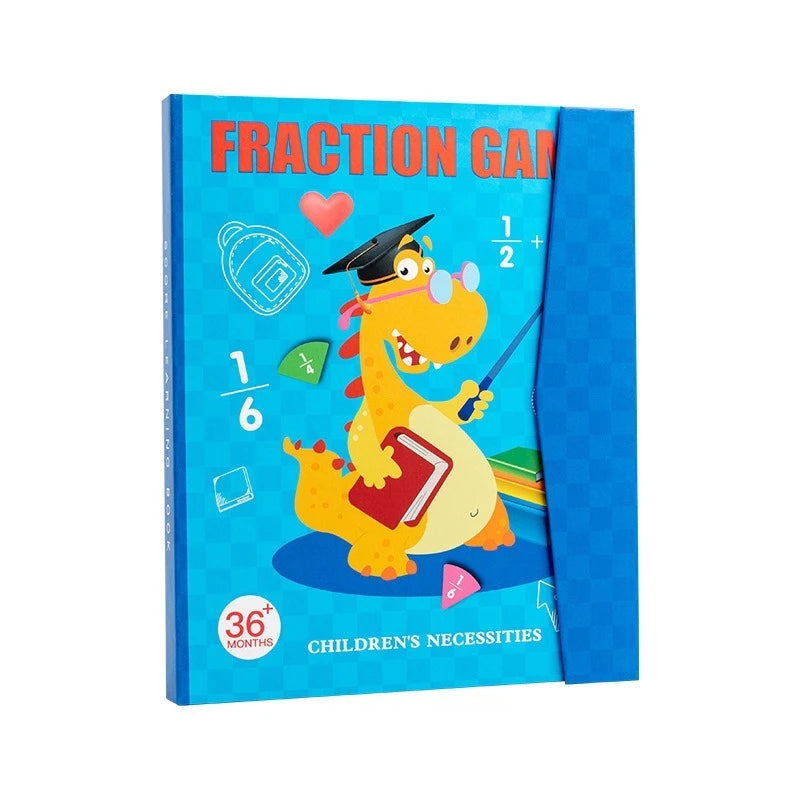 Magnetic Fraction Puzzles for Math Mastery Montessori Enlightenment with Fun Arithmetic Teaching Aid Cognitive Educational Toys