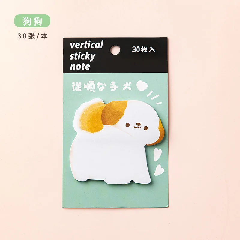 60sheets Sticky Notes Cute Cartoon Colorful Memo Pad Ins Kawaii Stationery Posted Tabs Its Memo Message Paper School Supplies