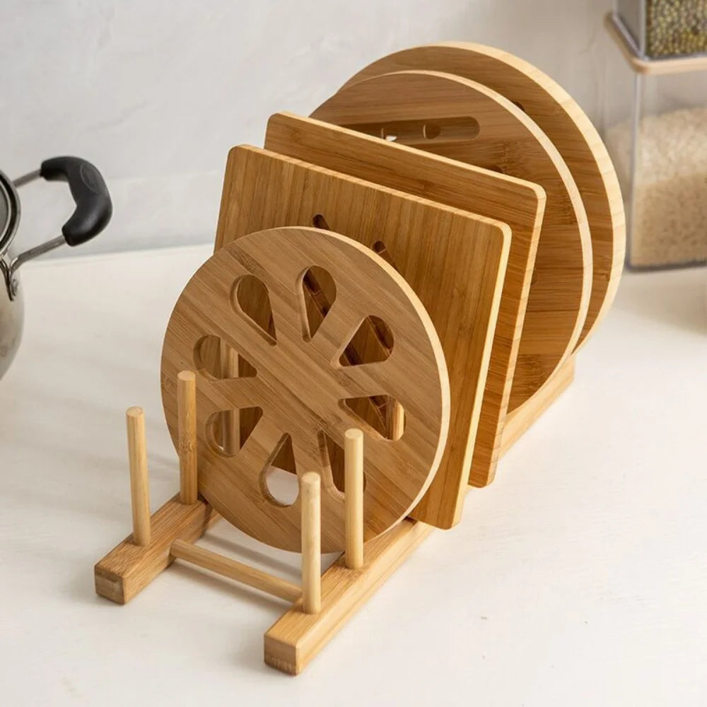 Bamboo plates, bowls, cups, books, pot LIDS, cutting boards, drying racks, brackets, draining racks, storage racks, organizer, k