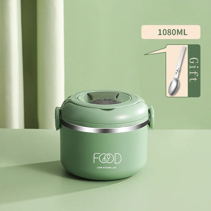 Bento Lunch Box Japanese Multilayer Stainless Steel Bento Box Food Container Storage Portable Thermos Food Jar Kid Bento Box