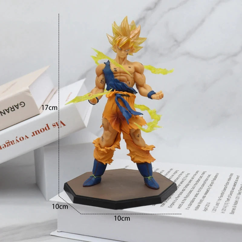 Hot Dragon Ball  Son Goku Super Saiyan Anime Figure  Goku DBZ Action Figure Model Gifts Collectible Figurines for Kids