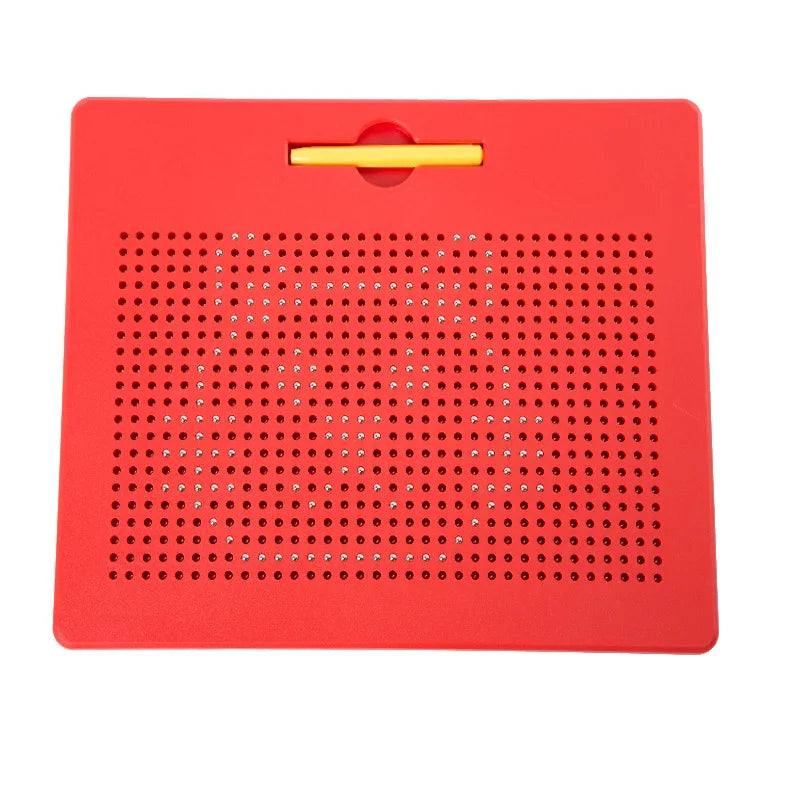 Kids Magnetic Drawing Board Ball Sketch Pad Tablet With Pen Montessori Educational Toys For Children Trip Activities Magnet Toy