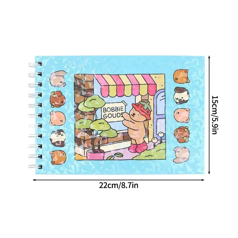 Bobbie Goudg Coloring Book for Adults and Teens Educational Doodle Book Coloring Books Students Stationery Children's Gifts