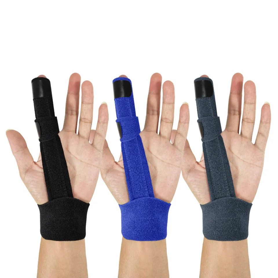 1PCS Finger Splint Brace Thumb Care Adjustable Support Stabilizer Built-in Aluminum Alloy Fix Arthritis Pain Relief Health Care