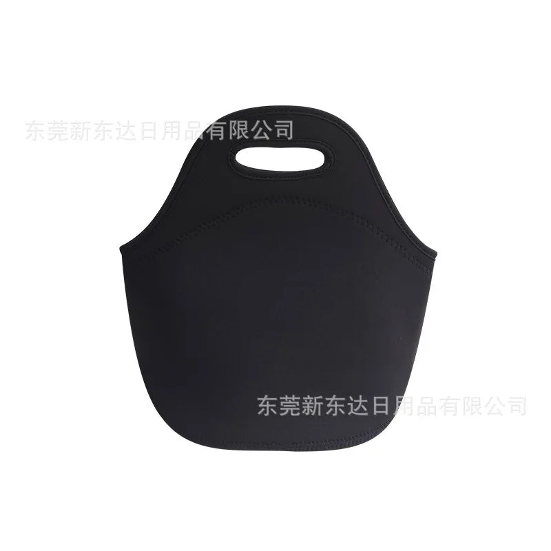 Neoprene Portable Lunch Bag Thermal Insulated Bento Box Tote Cooler Pouch Dinner Container Picnic Kid School Food Storage Bags