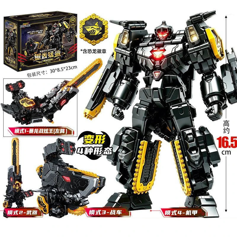 MiniForce Penta X Ranger Transformation Robot BLACK REX KAISER Model Mini Force Deformation Combiner Action Figure Toys Gift