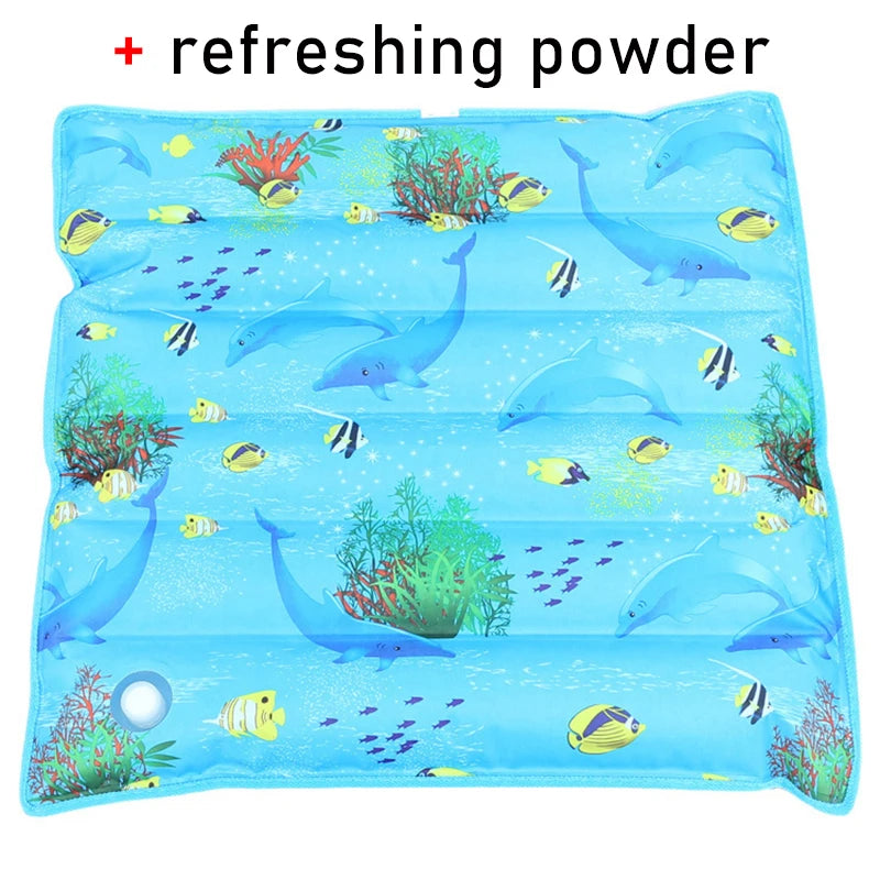 Summer Thickened Cooling Ice Water Cushion  - Waterproof Cool Office Home Chair Pad