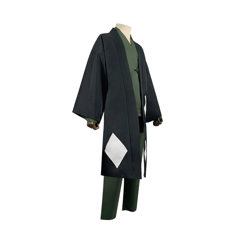Anime Bleach Urahara Kisuke Cosplay Costume Hat Kimono Outfit For Men Women Men Halloween Accessories And Props Cosplay