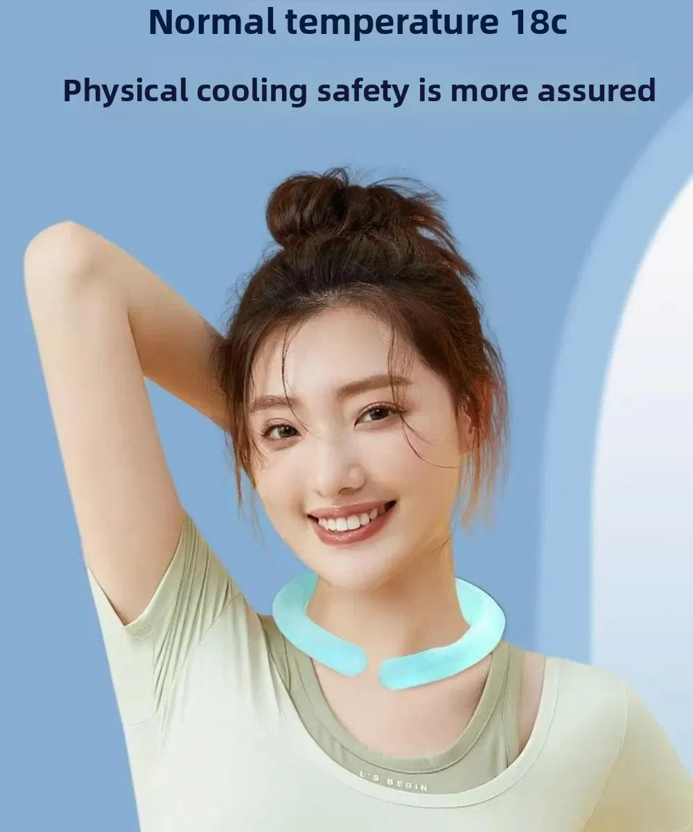 Summer Neck Cooling Ring Outdoor Running Fitness Fishing Cycling Travel Cool Neck Ring Portable Outdoor Cooling Accessories