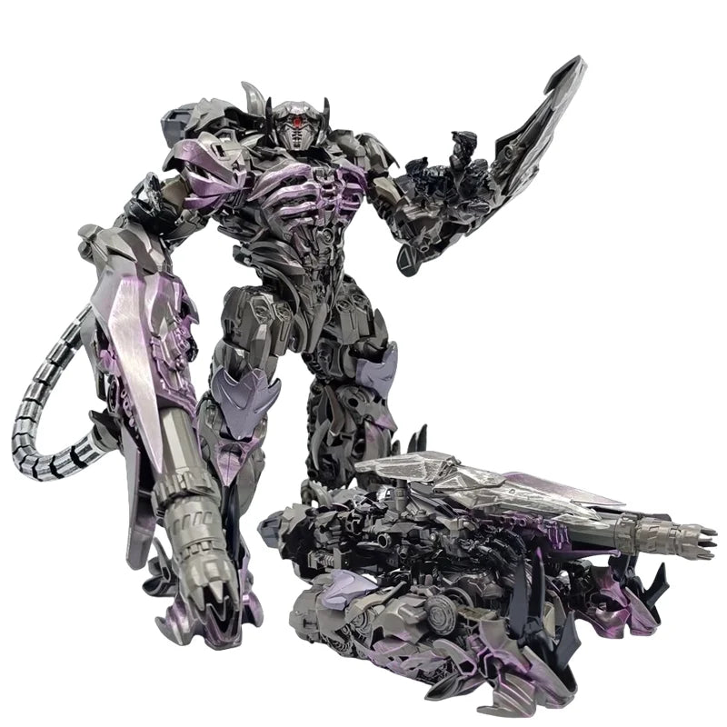 TW1029 Transformation Toys Megatank Galvatron Ironhide Shockwave Action Figure Robot Collection Movie Deformation Model Gifts