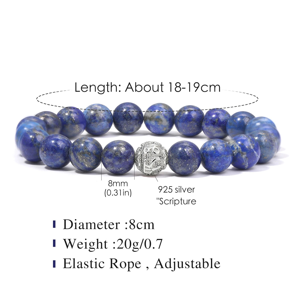 S925 Sterling Silver Natural Stone Bracelet Amethyst  Lava Stone Dragon Pattern Bracelet Jewelry Gift Pulsera De Plata 925