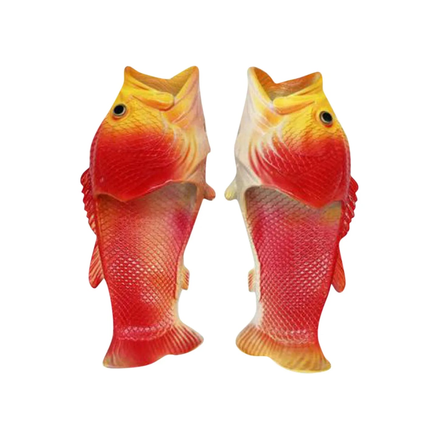 Funny Slippers Women Footwear Family Shoes Parent-child Sandals Plus Size 32-46 Summer Beach Shoes Boys Unisex Fish Slippers