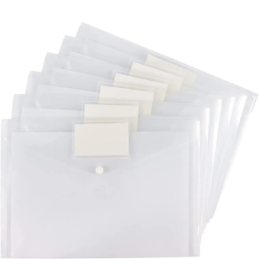 PP A4 Folder New Stationery Office School Supplies Document Paper Organizer Gift Storage Bag