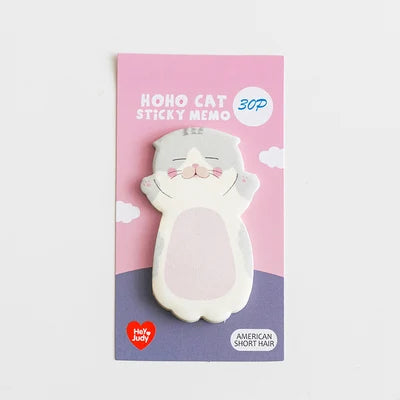Korean Stationery Kawaii Cartoon Cat Sticky Memo Post Pad Marker It Note Planner Stickers Cute Office Supplies School Supplies