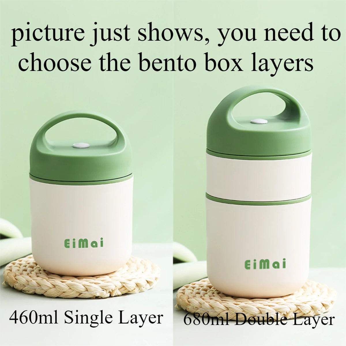 1pc Portable Thermal Porridge Cup Insulation Lunch Box Bento Box Insulation Bag Food Warmer Thermos Soup Cup For School Outdoor
