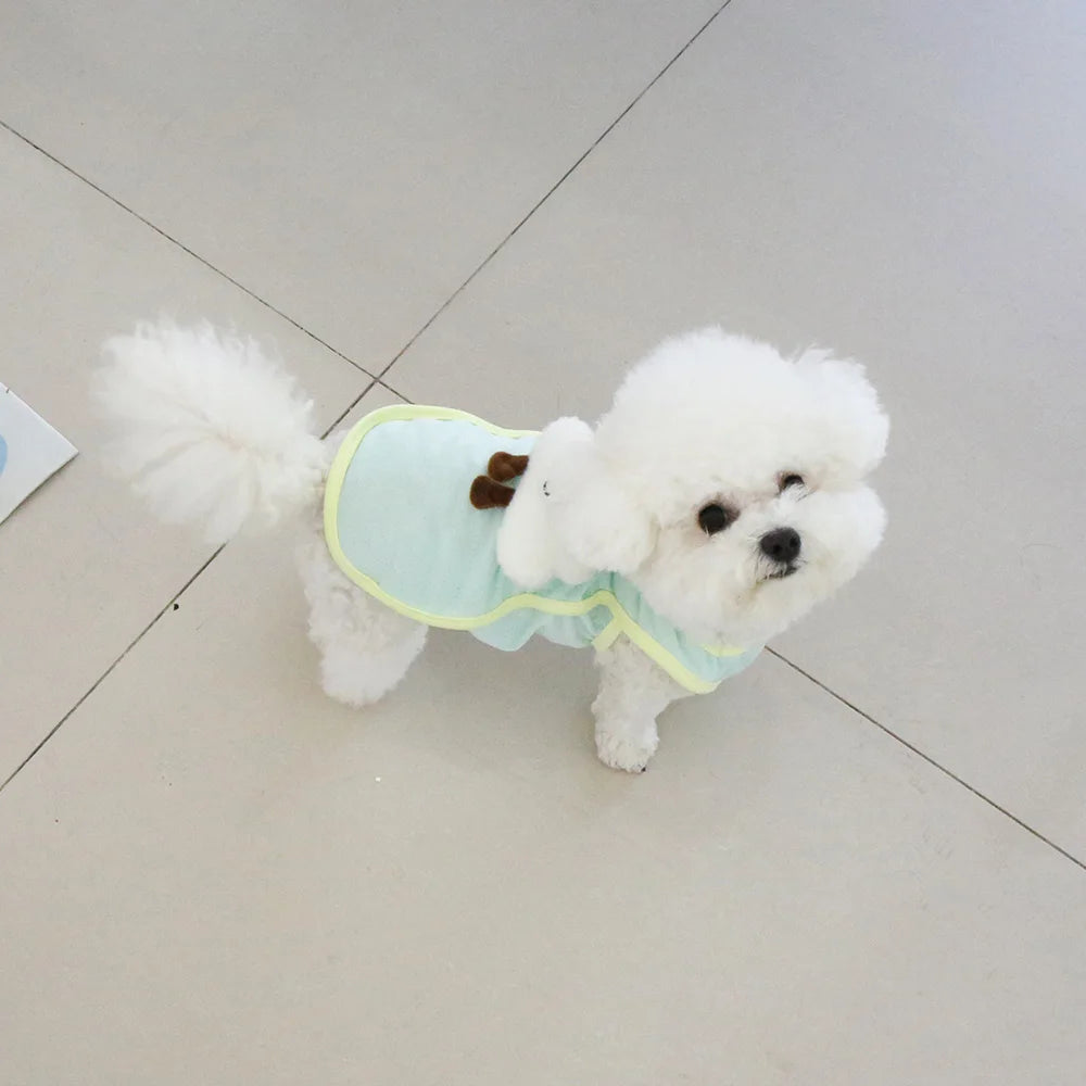 Pet summer cool vest cloud decoration clothes breathable cooling dog clothes