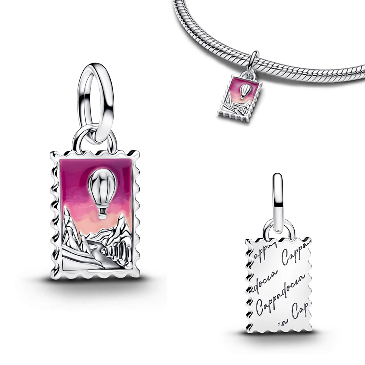 S925 Silver Plated Pave Charm Bead Ice Cream Whistle Stamp Nature Biology Crab Anchor Sun Face Heart DIY Bracelet Fine Jewelry