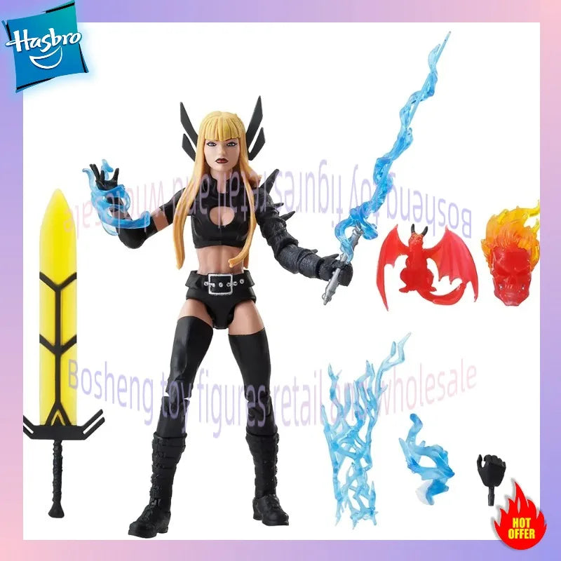 In Stock Hasbro Marvel Legends Series X-Men Magik 15cm Action Figure Original Model Toys Ornament Gifts